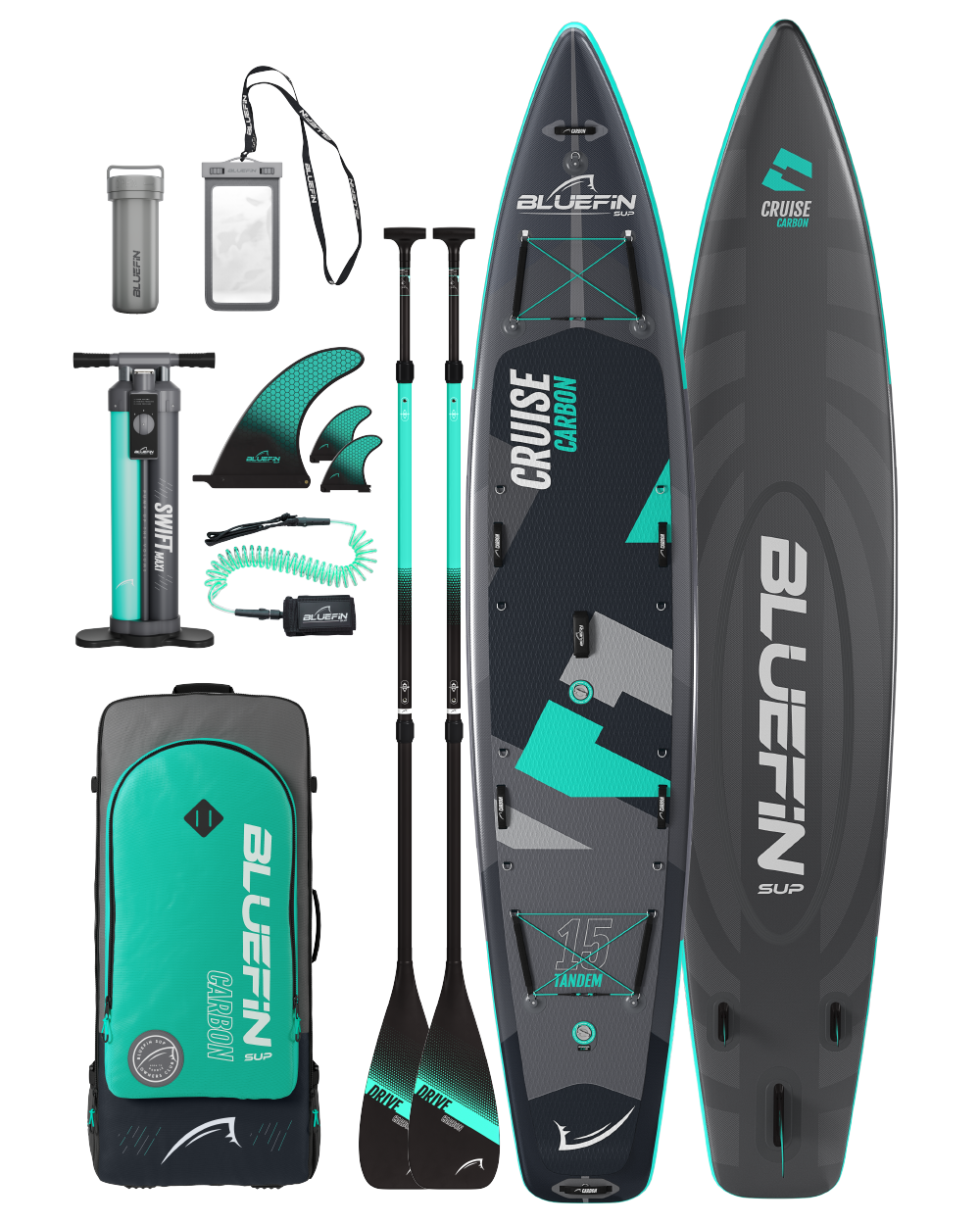 <tc>Cruise Carbon</tc> Opblaasbare Paddleboard Collectie