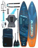 Oranje Carbon 12' Premium Opblaasbare Paddleboard