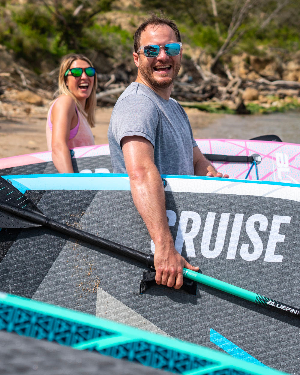 <tc>Cruise</tc> 10'8 <tc>Legacy Blue</tc> Opblaasbare paddleboard met kajakset (editie 2024)