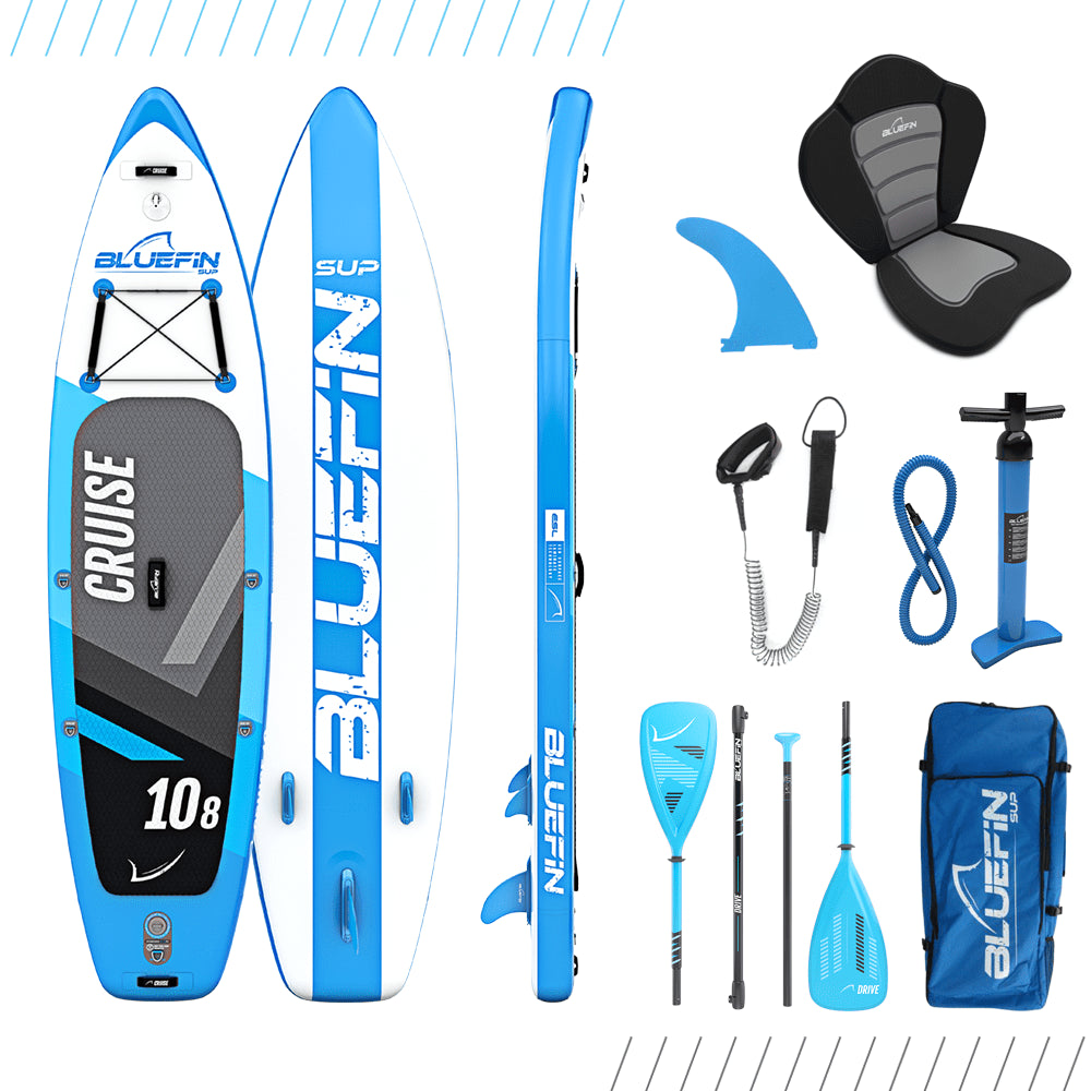 <tc>Cruise</tc> Opblaasbaar paddleboard met opruiming