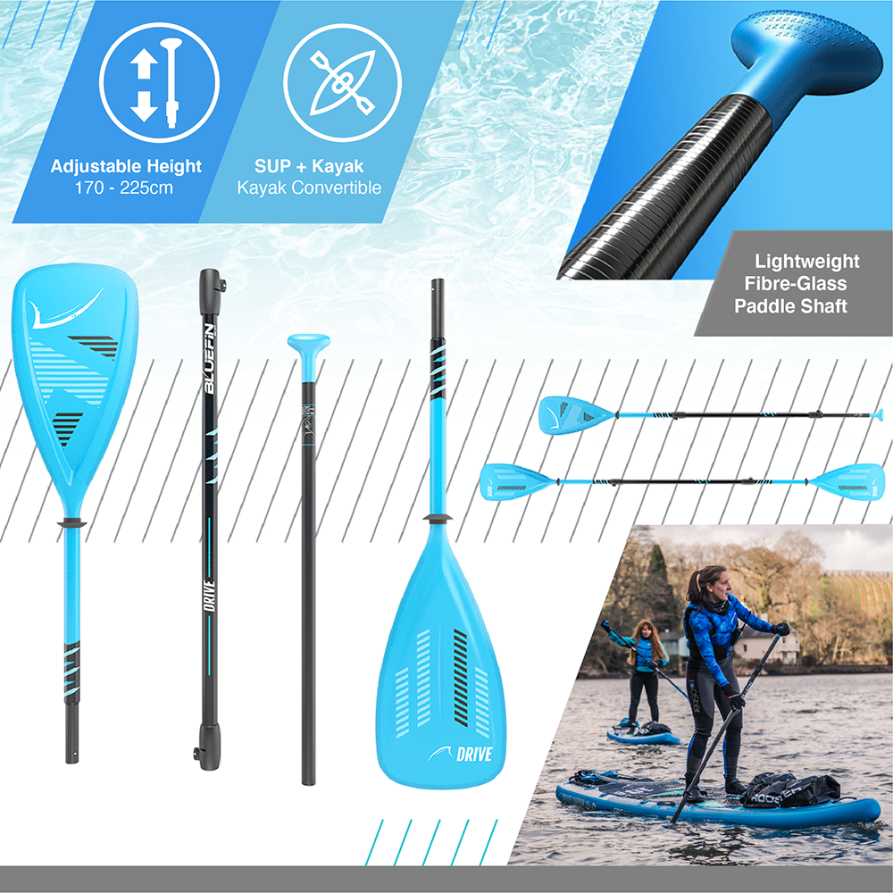 <tc>Cruise</tc> Opblaasbaar paddleboard met opruiming