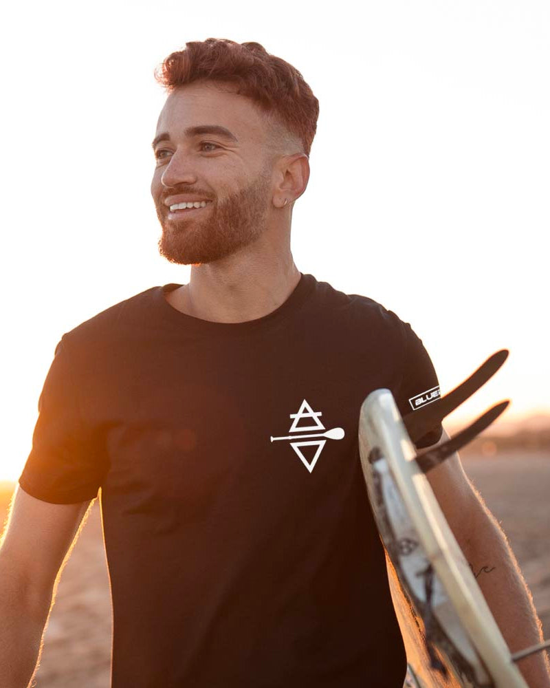 Born To Paddle Black T-Shirt