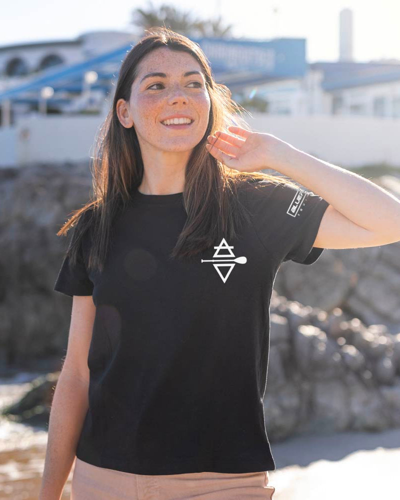 Born To Paddle Black T-Shirt