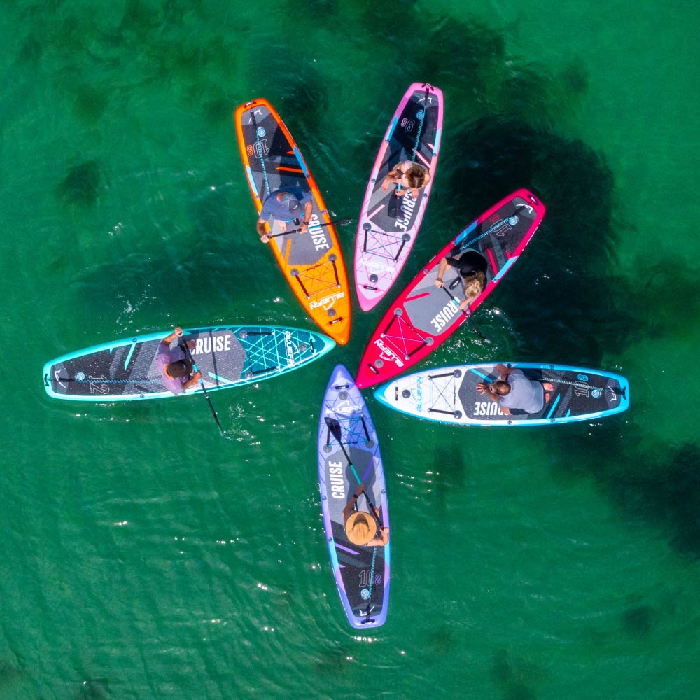 <tc>Cruise</tc> 9'8 | 10'4 opblaasbare paddleboards