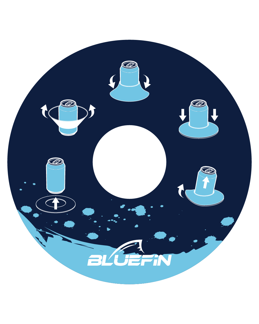 Bluefin Neoprene Bottle Dock Hydration Wizard