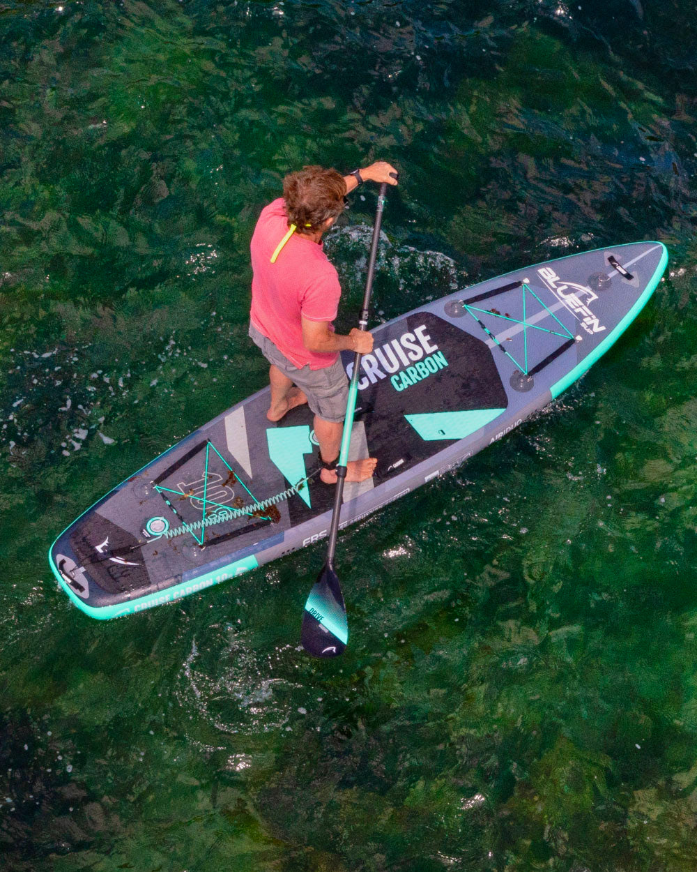 Cruise Carbon Inflatable Paddleboard 10'8 + Free Electric Pump