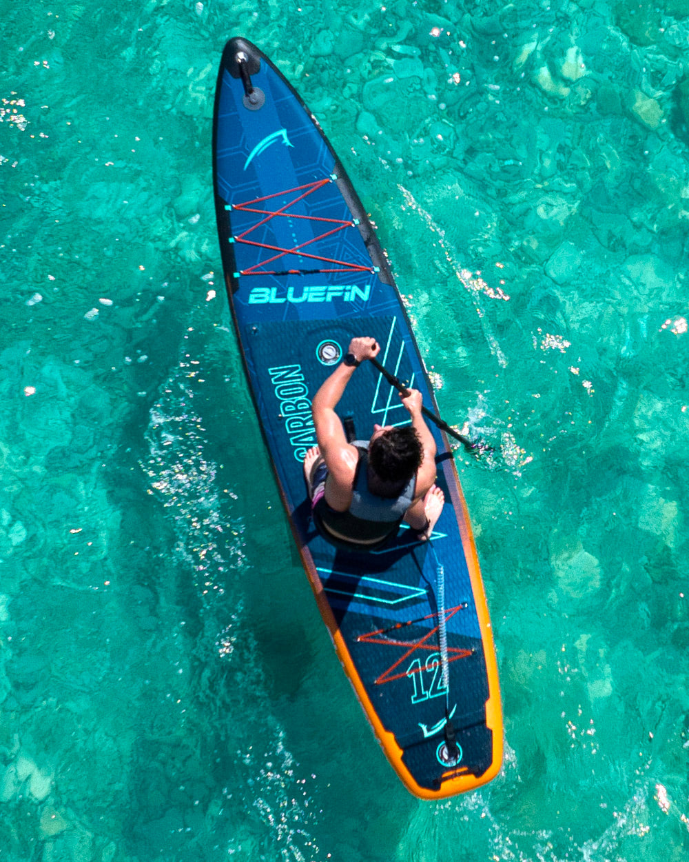 Nieuwe Carbon 12' Premium Opblaasbare SUP