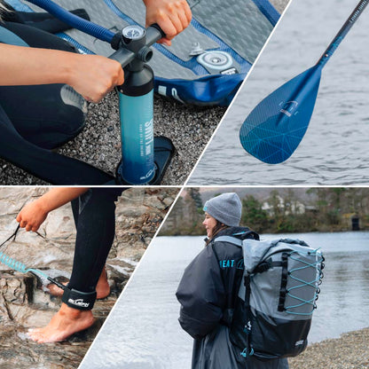 Cruise Lite Opblaasbaar paddleboard-assortiment van koolstof