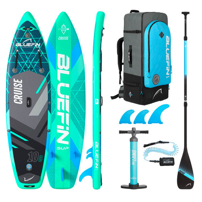 <tc>Cruise</tc> 10'8 <tc>Gecko Blue</tc> Opblaasbare paddleboard