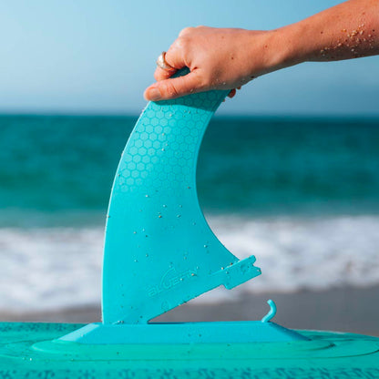 Large Blue Smartlock Fin