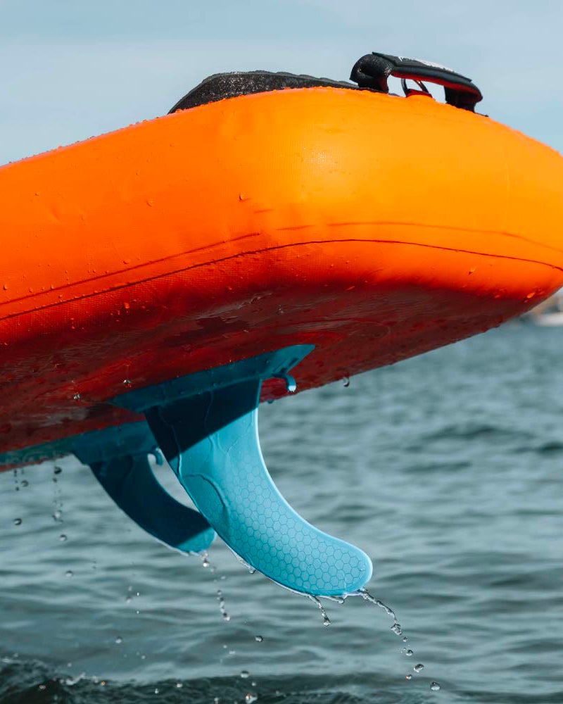 Large Blue Smartlock Fin