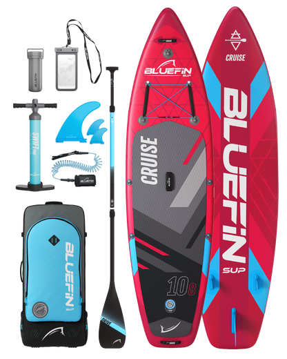 <tc>Cruise</tc> 10'8 <tc>Berry Red</tc> Opblaasbare paddleboard (editie 2024)