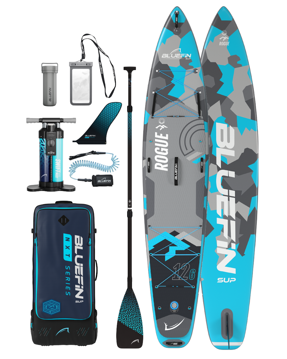 Rogue 12'6 opblaasbaar paddleboard