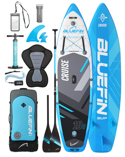 <tc>Cruise</tc> 10'8 <tc>Legacy Blue</tc> Opblaasbare paddleboard (editie 2024)