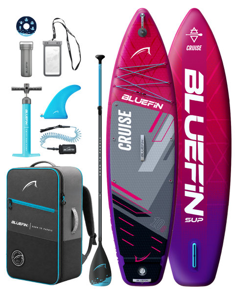 Cruise 10'8 Opblaasbare SUP Board Rood – Bluefin SUP