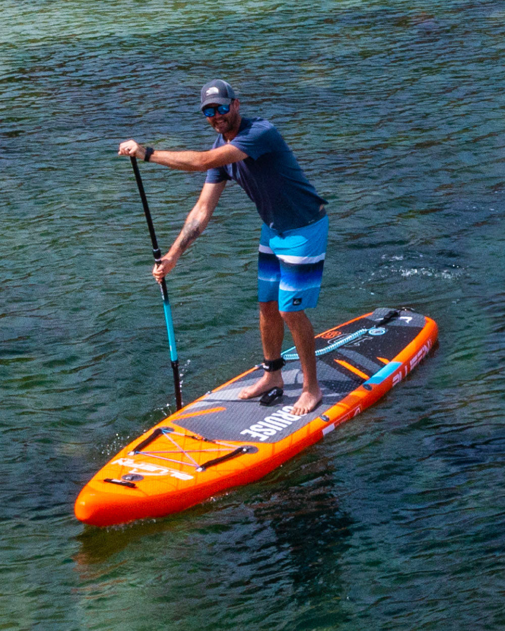 Cruise 10'8 Sunburst Orange Inflatable Paddleboard (2024 Edition)