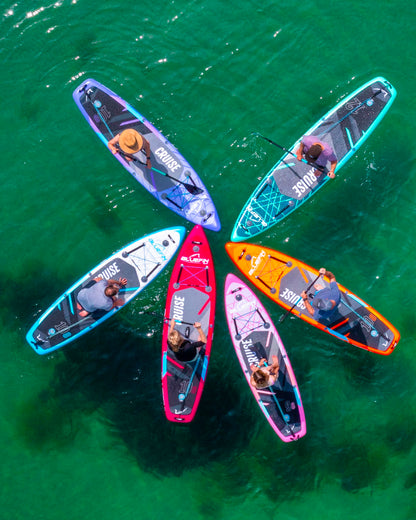Cruise 10'8 Sunburst Orange Inflatable Paddleboard (2024 Edition)