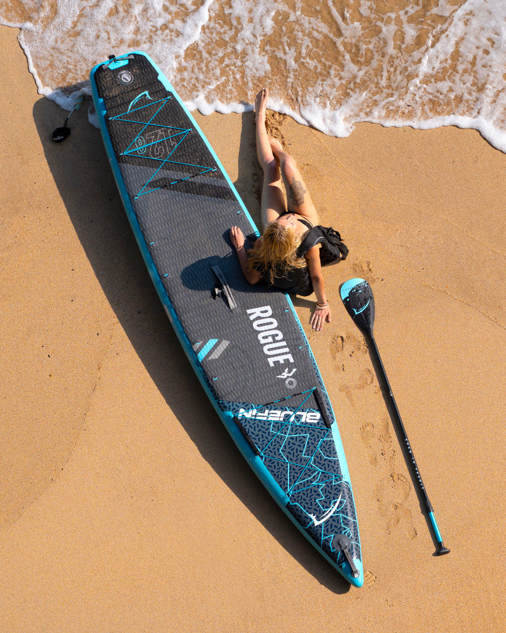 Nieuwe <tc>Rogue</tc> 12'6 Opblaasbaar Paddleboard