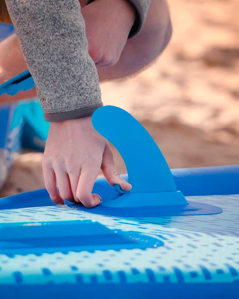 Kleine Blauwe Smartlock Fin
